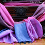 Silk Color Block Scarf - OutOfAsia